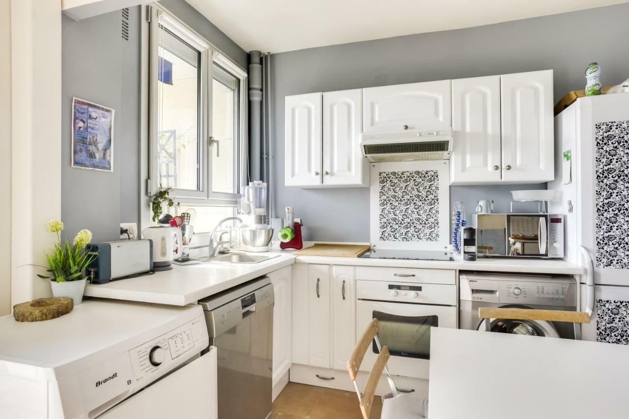 Charming Apartment With Terrace By Weekome Paris Exteriör bild